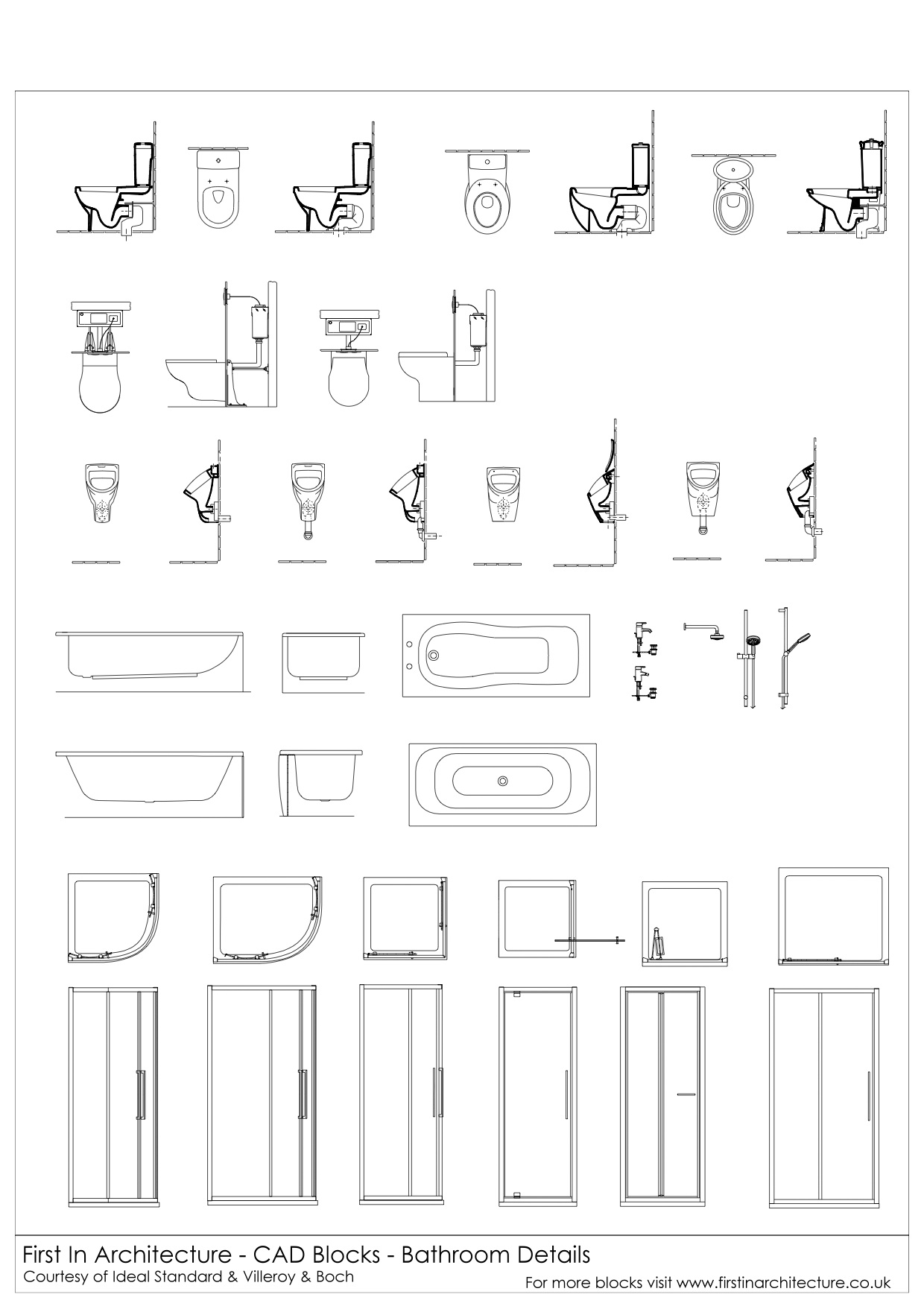免费CAD模块——浴室大型包装细节开云棋牌官网最新