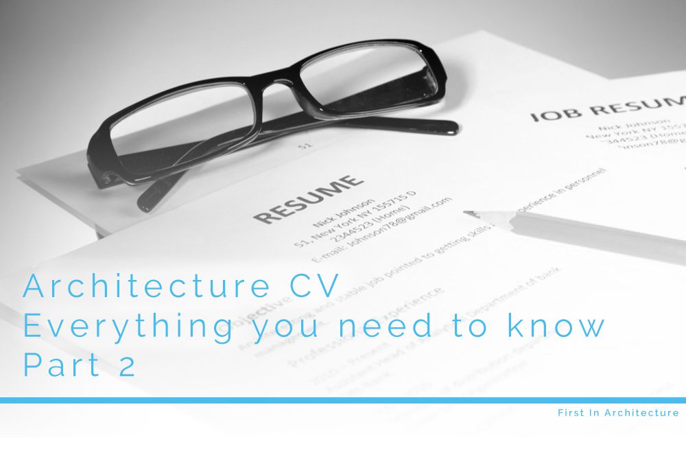 架构CV -所有你需要知道的第2部分