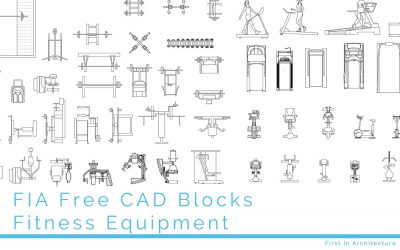FIA免费健身器材CAD模块