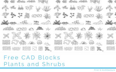 Free CAD Blocks – Plants and Shrubs