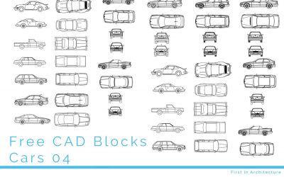 免费CAD块-汽车04