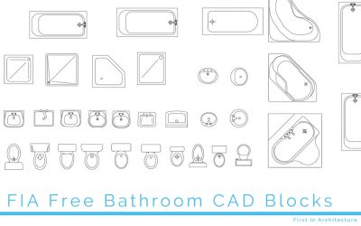 免费浴室CAD模块04
