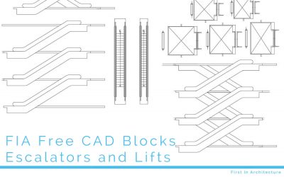FIA CAD模块扶梯和电梯